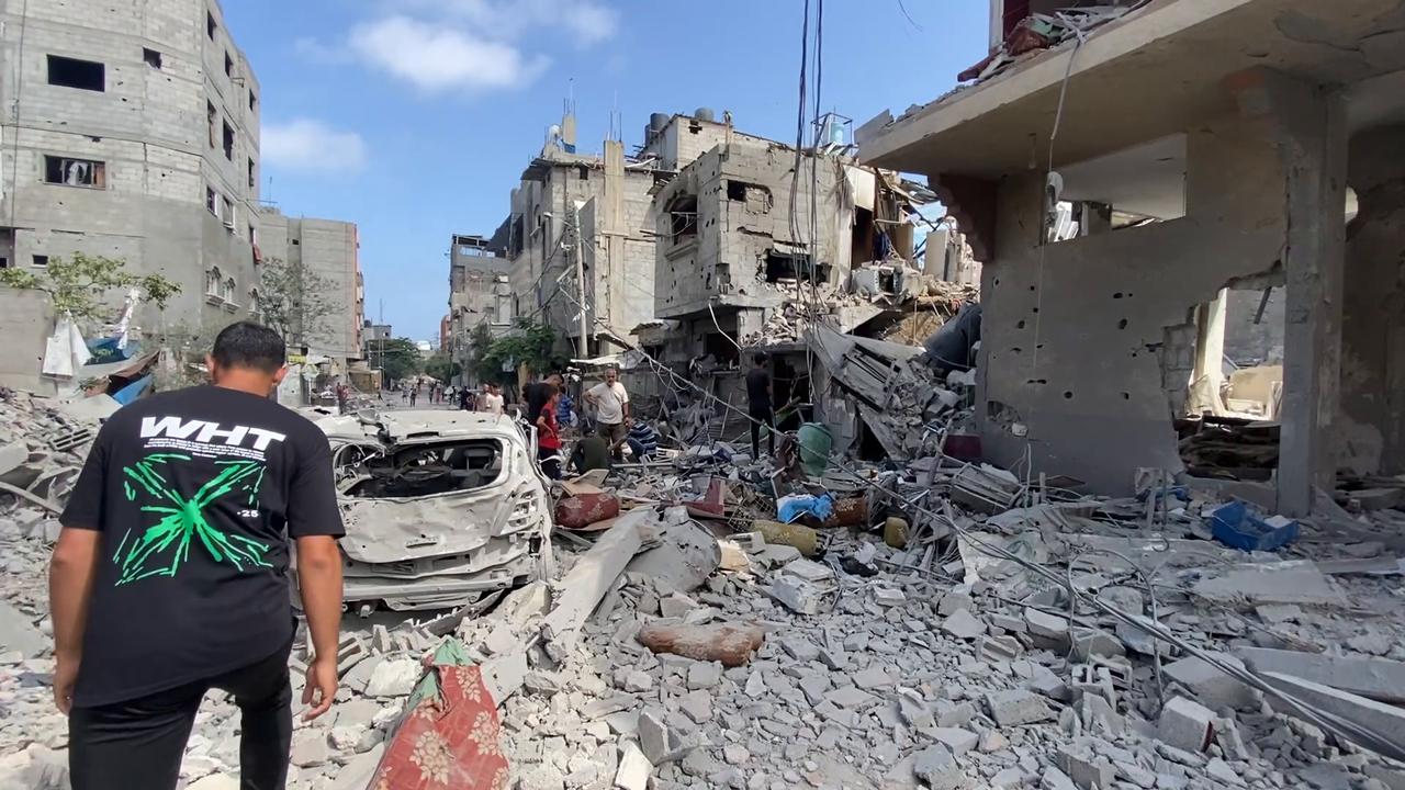 Video thumbnail for Gaza Conflict Continues Amid Fighting 28.
