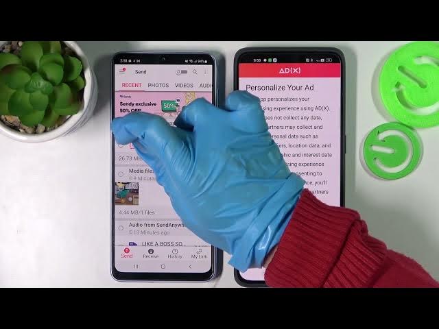 Video thumbnail for How to Transfer Files from SAMSUNG Device to an REALME GT 2 Pro // Send Anywhere App