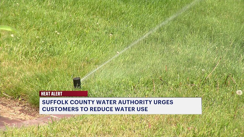 Video thumbnail for Suffolk County Water Authority urges water conservation amid drought