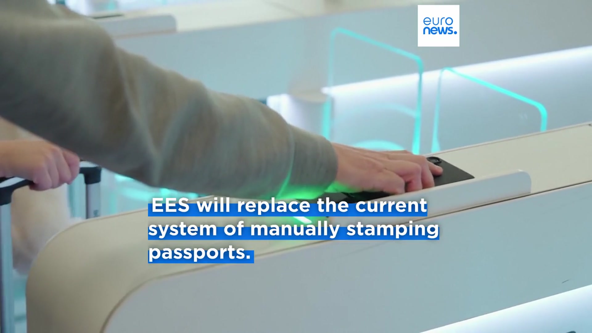 'Video thumbnail for EU's digital border Entry and Exit system comes into effect across member states'