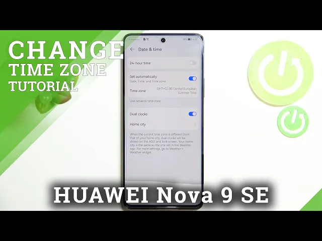 Video thumbnail for How to Change Date And Time on HUAWEI Nova 9 SE - Set Up Date and Time