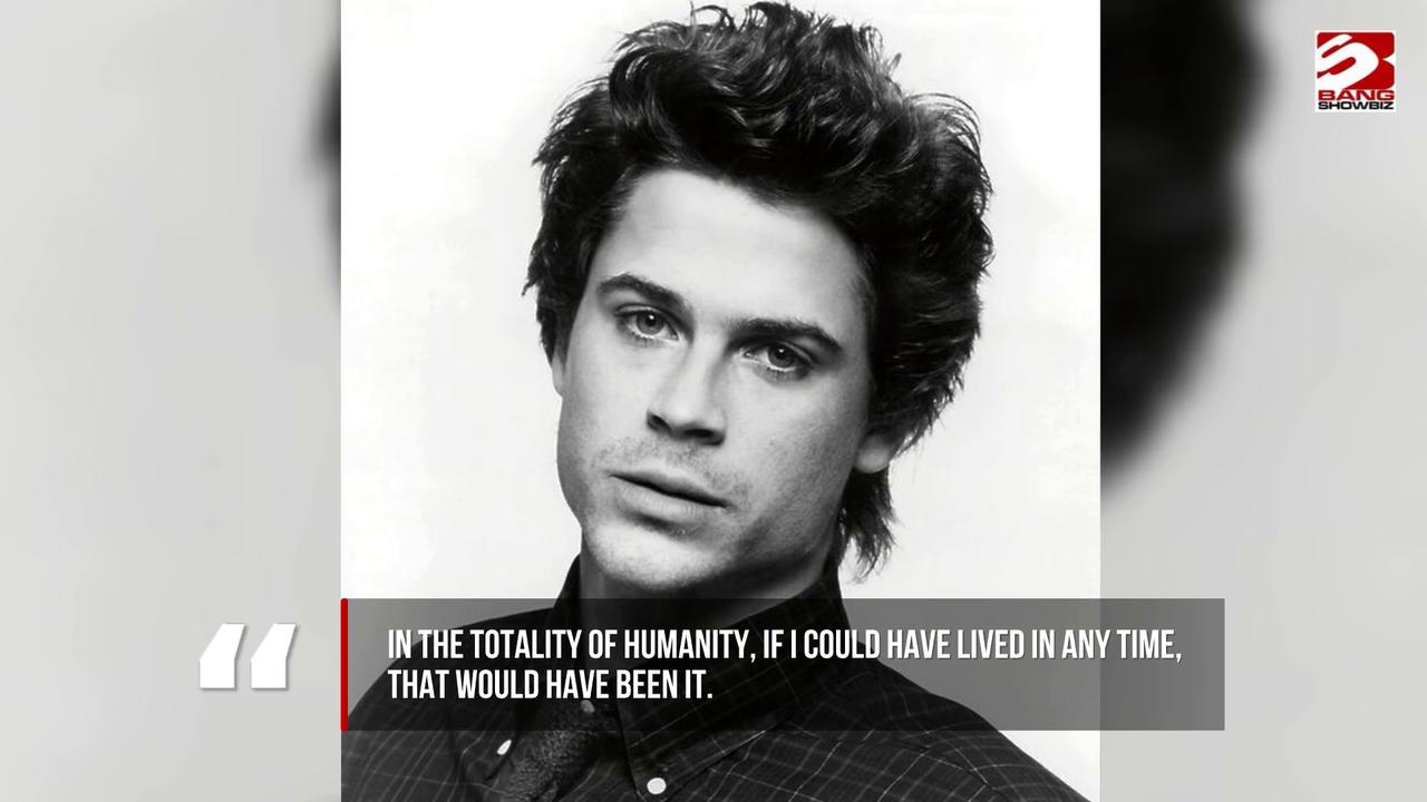Video thumbnail for Rob Lowe reflects on the incredible experience of being famous and single in the 80s