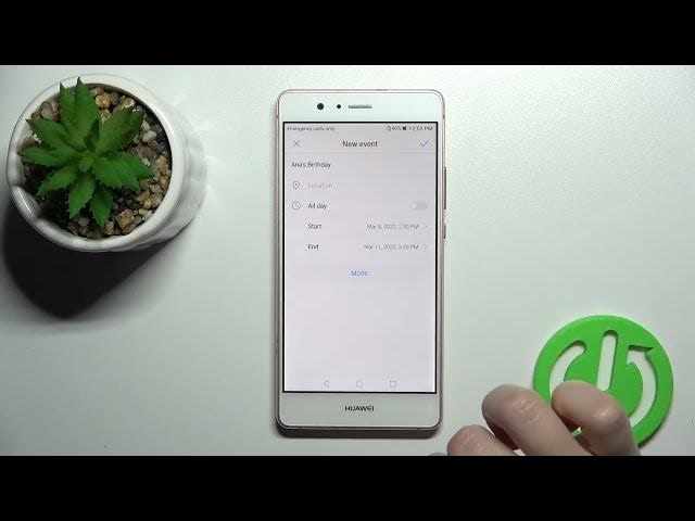 Video thumbnail for Add Event to Calendar - HUAWEI P9 Lite and Reminder in Calendar