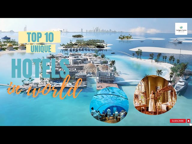 Video thumbnail for 10 Most Unique HOTELS in the WORLD | UNIQUE FACTS