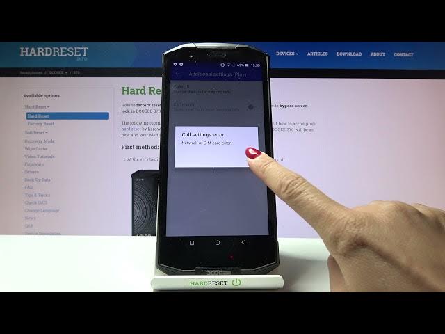 Video thumbnail for Doogee S70 Make Phone Number Private
