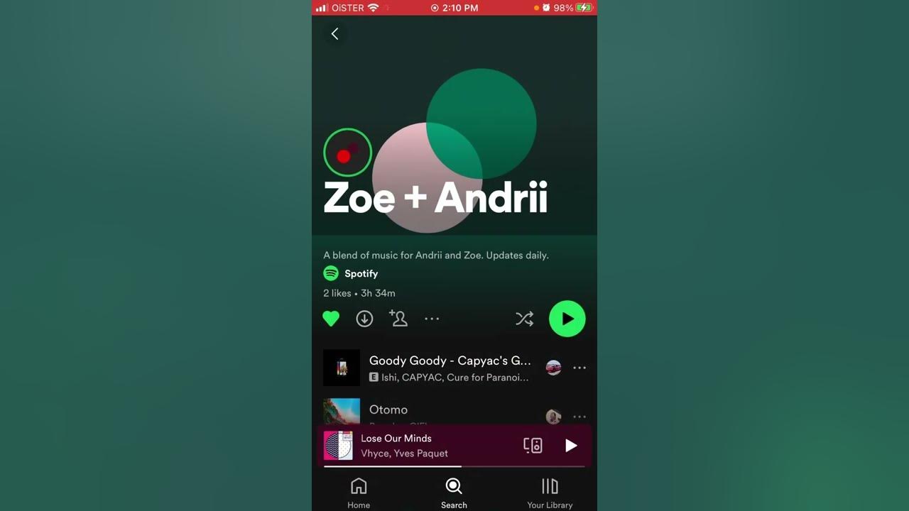 Video thumbnail for How to edit name of Spotify Blend playlist?