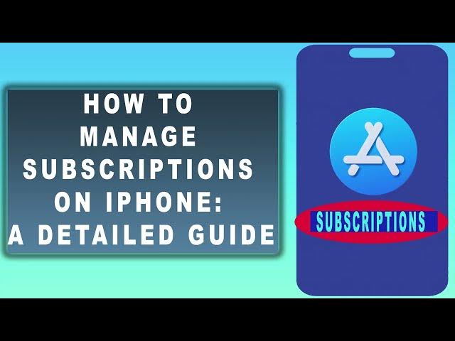 Video thumbnail for How to manage subscriptions on iPhone: A detailed guide in 2024