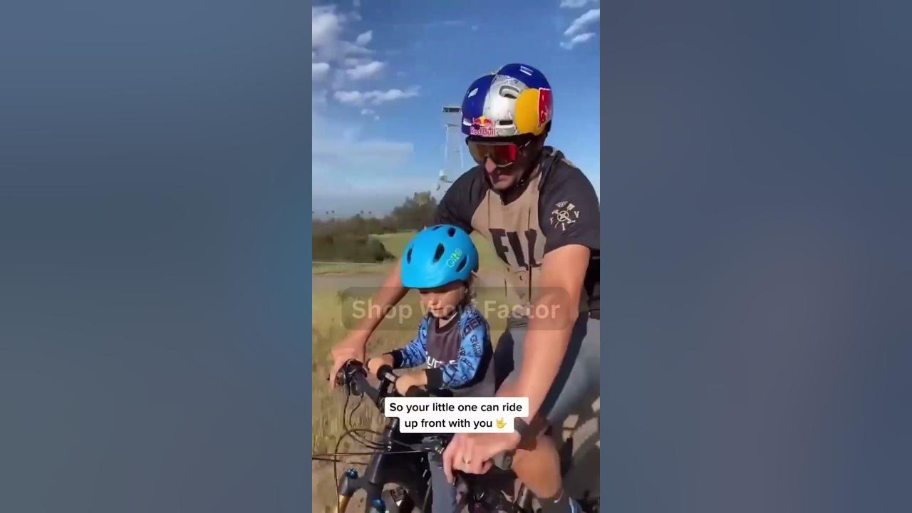 Video thumbnail for 🚴‍♂️💺 Front Mounted Child Bike Seat 🚲 || Link is in Description || #bike #newyork #usa #newgadgets