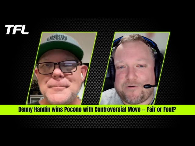 Video thumbnail for The Final Lap: Was Hamlin's Move Fair or Foul? Pocono Crowd Impresses; Richmond Preview and More!