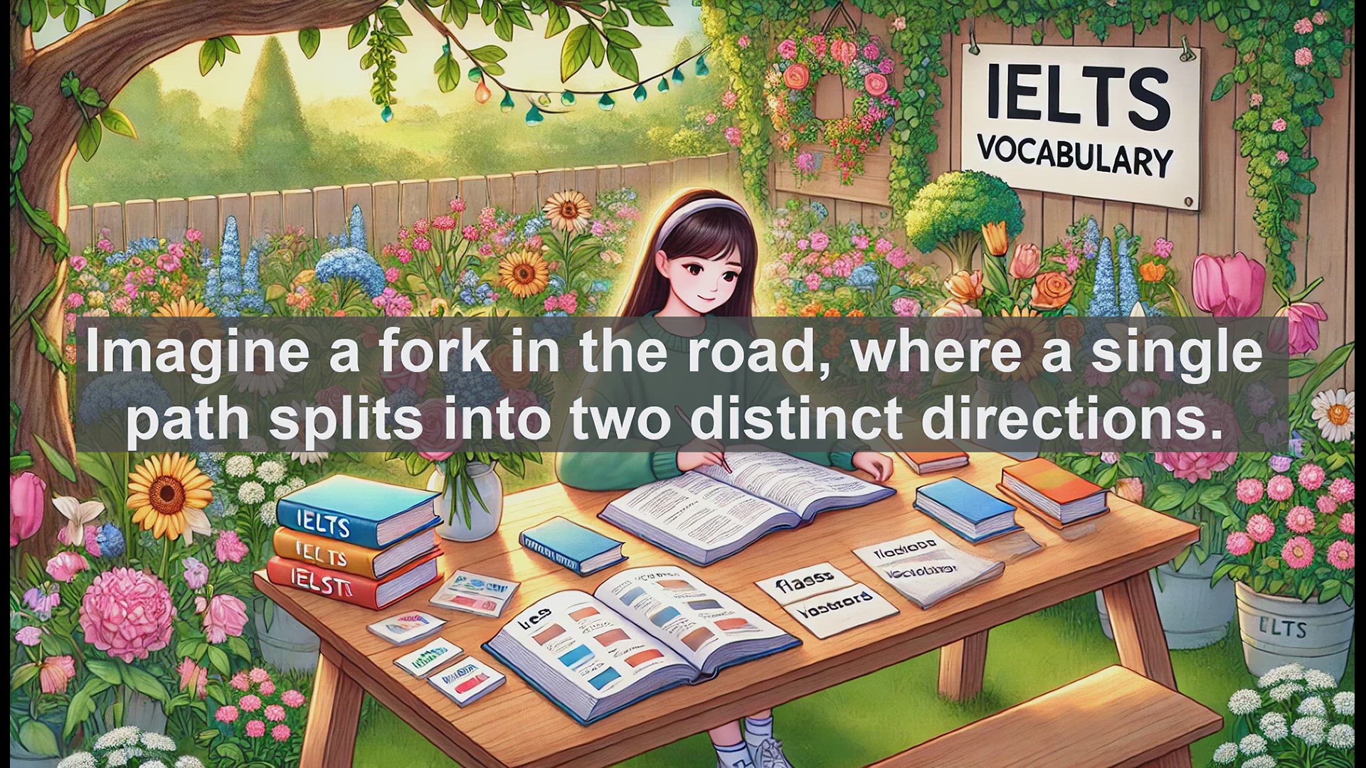 'Video thumbnail for 2000 Must Know IELTS 9.0 Vocabulary - Understanding 'Bifurcated': A Key Word for IELTS Success'