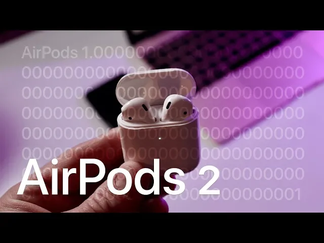 Video thumbnail for One Week With Apple's AirPods 2