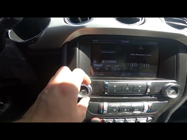 Video thumbnail for How to Adjust Radio Volume in Ford Mustang VI ( 2014 – now ) - Change Radio Volume