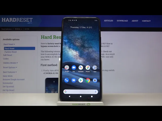 Video thumbnail for How to Change Navigation Bar on Nokia 8.3 - Set Navigation Method