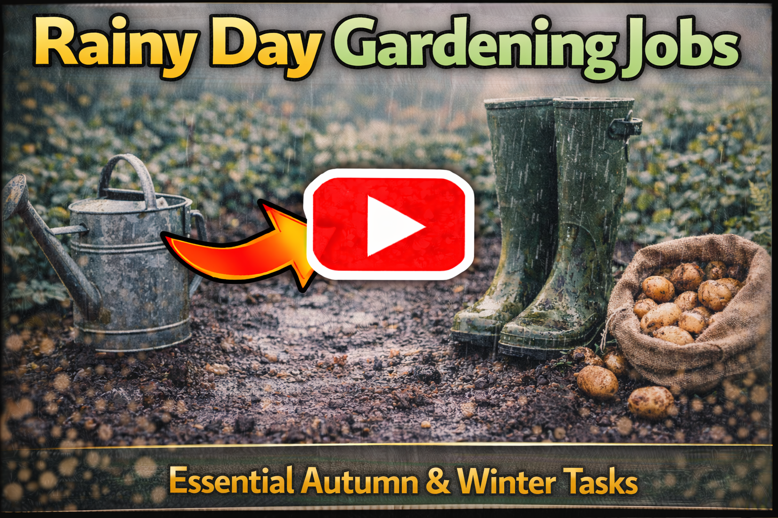 Video thumbnail for Rainy Day Gardening Jobs | Essential Autumn & Winter Tasks