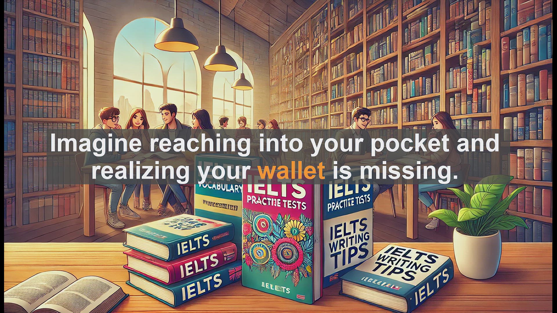 'Video thumbnail for 2500 Must Know IELTS 6.5 Vocabulary - What is a Wallet? Essential IELTS Vocabulary Explained'