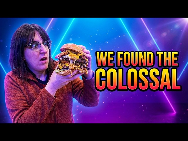 Video thumbnail for THE EGG EXPLODED! 😱 Colossal Burger at PJ's 1910 Pub