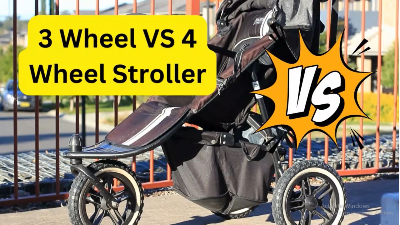 'Video thumbnail for 3 Wheel VS 4 Wheel Stroller'