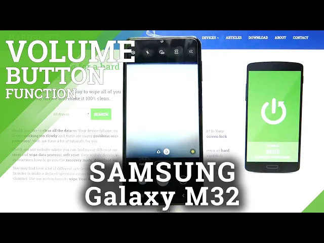 Video thumbnail for How to Change Volume Button Function in SAMSUNG Galaxy M32 – Find Camera Volume Button Option