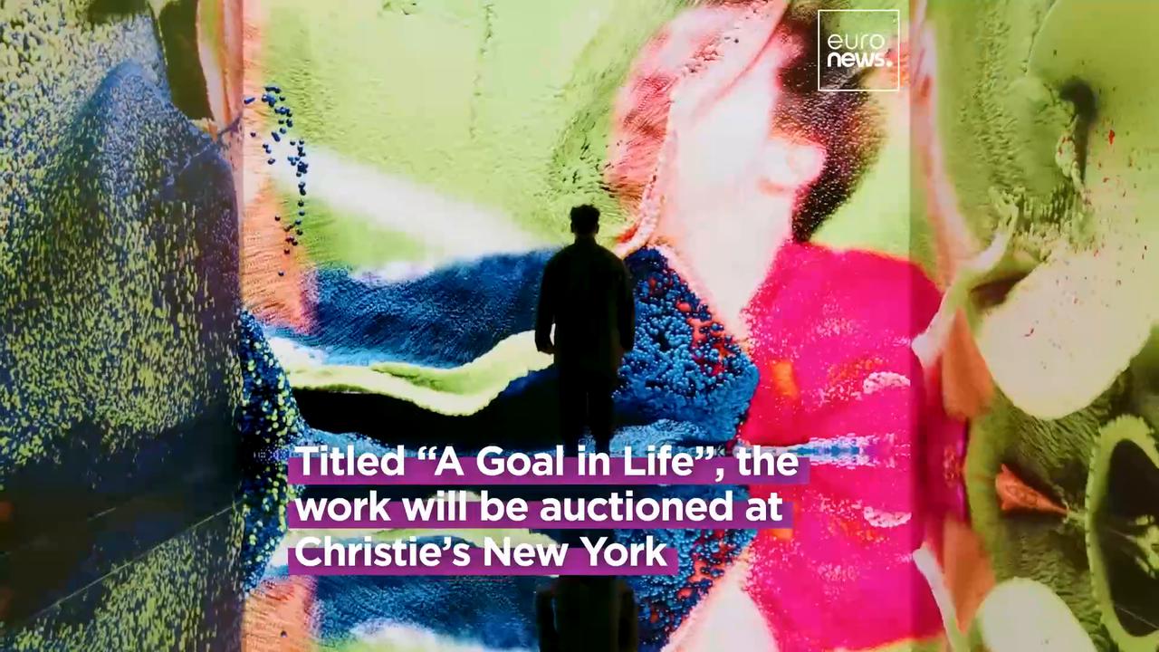 Video thumbnail for My favourite goal: Lionel Messi and Refik Anadol team up for pioneering digital art work