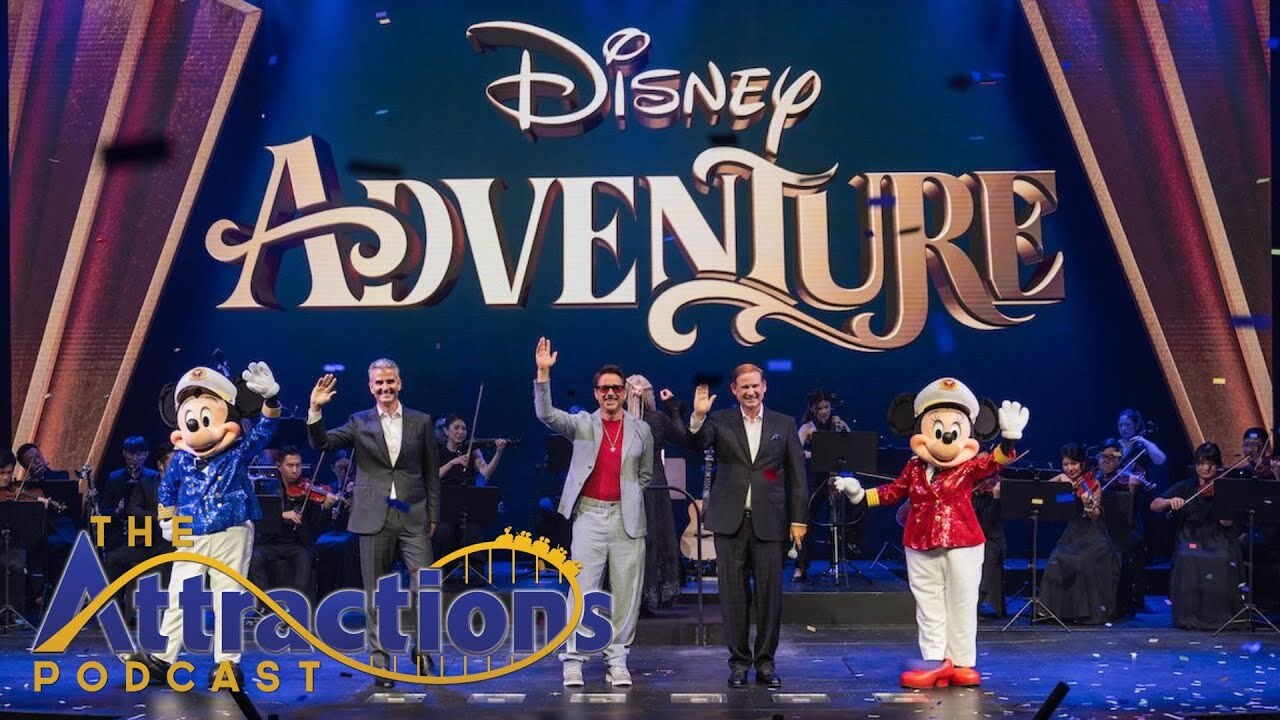 Video thumbnail for The Attractions Podcast: First look onboard Disney Adventure, and more news!