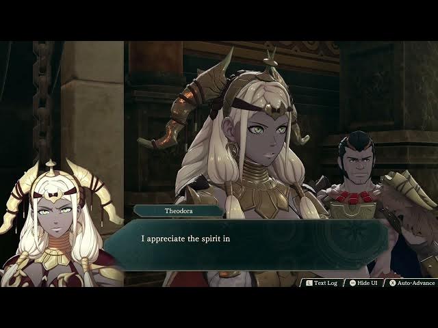 Video thumbnail for Fire Emblem: Fortune's Weave - P 1 Cai's Path Chapter 4: Orchel Checks Theodora's Arm and Cai's Hand