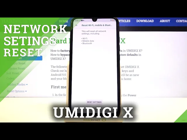 Video thumbnail for How to Reset Network Settings in UMIDIGI X – Reset Bluetooth and Wi-Fi Settings