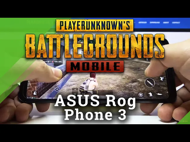 Video thumbnail for Gameplay of PUBG on ASUS ROG Phone 3 – Gaming Test