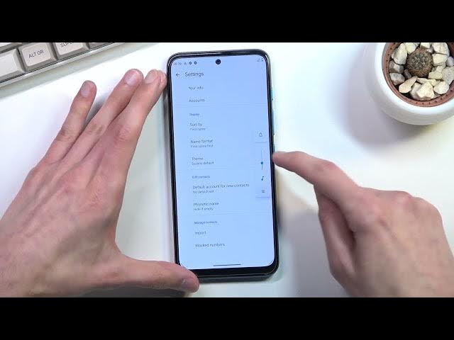 Video thumbnail for How to Copy Contacts on MOTOROLA G71 5G - Transfer Contact From SIM Card