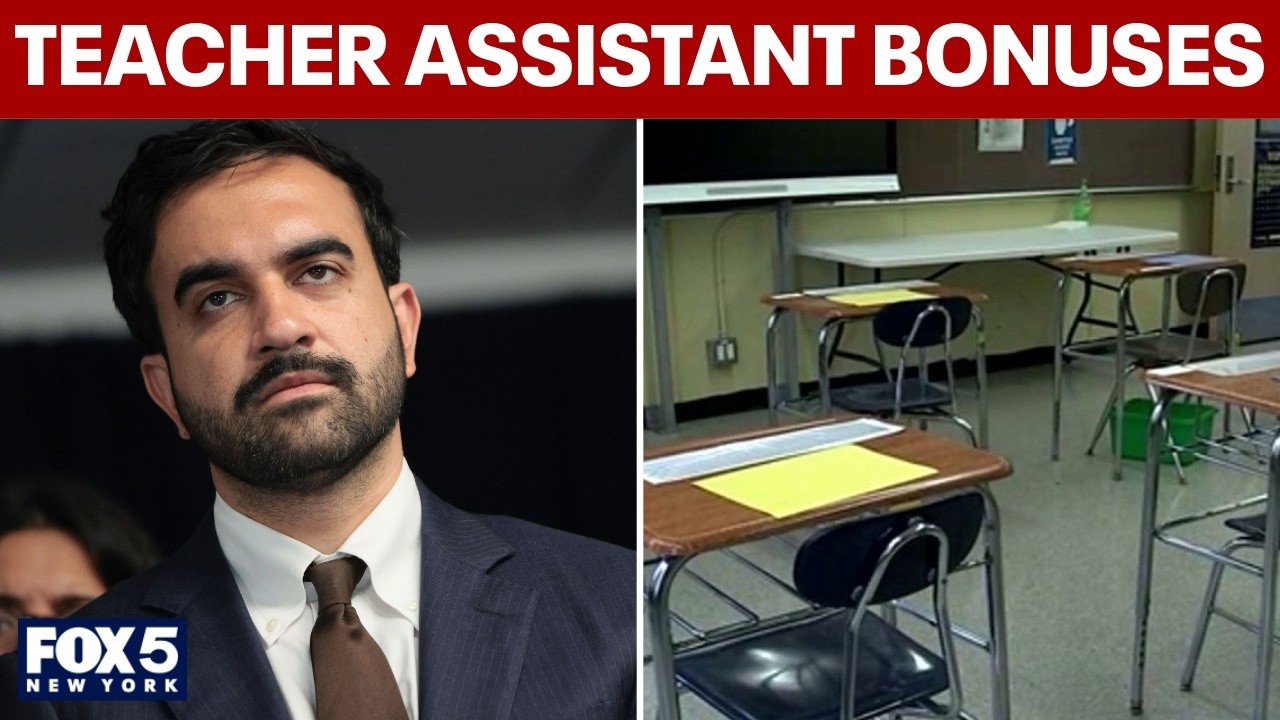 Video thumbnail for Mamdani taking NYC Council to court over teacher assistant bonuses