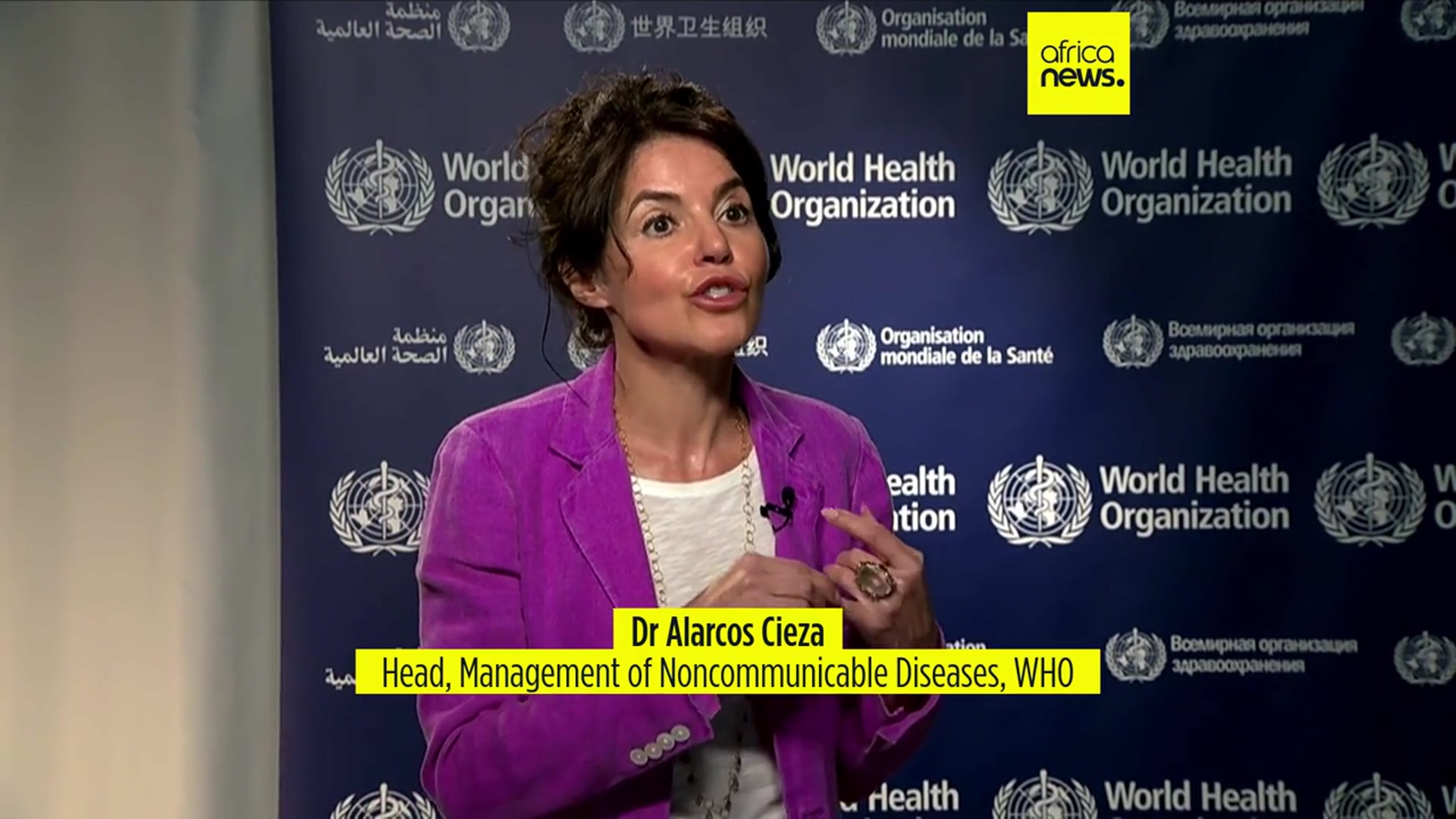 'Video thumbnail for WHO report finds uncontrolled hypertension puts over a billion people at risk'