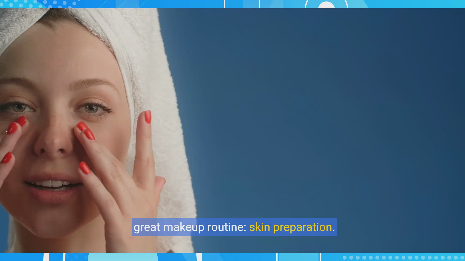 'Video thumbnail for Makeup application techniques: Mastering the basics and Beyond '