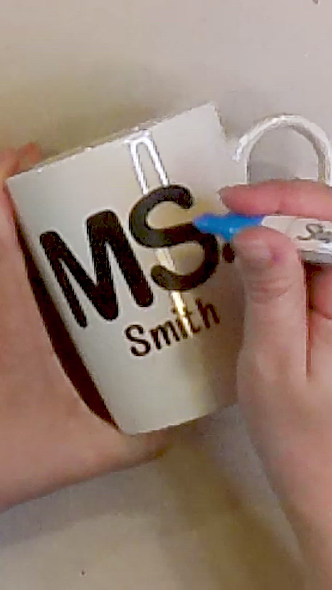'Video thumbnail for DIY Teacher Mug - A Perfect and Affordable Gift Idea for Kids to Make'