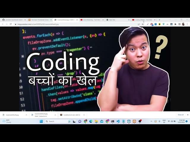 Video thumbnail for PHP 7 Script to Build Youtube Thumbnail Downloader in Browser Using HTML5 & Javascript