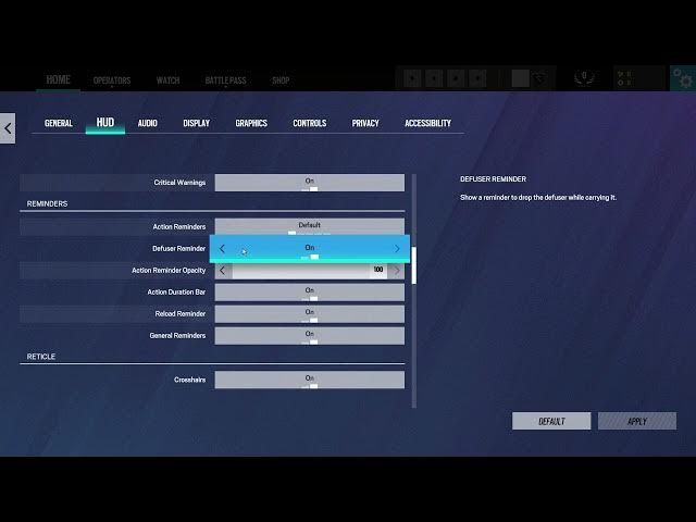 Video thumbnail for How To Customize HUD Reminder On Rainbow Six Siege