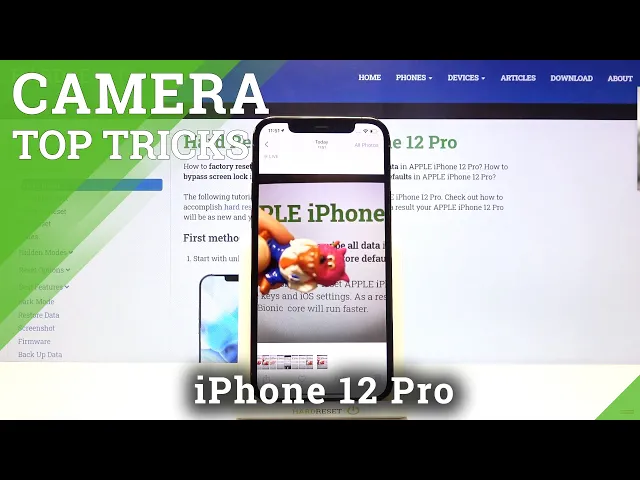 Video thumbnail for Camera Top Tricks for iPhone 12 Pro – Best Camera Options / Cool Camera Features