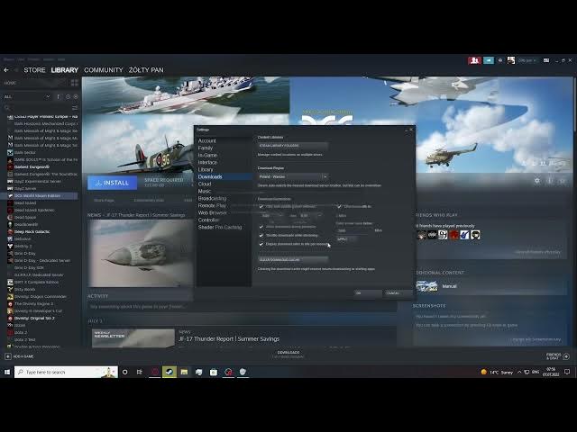 Video thumbnail for Steam 2022 - How To Clear Download Cache