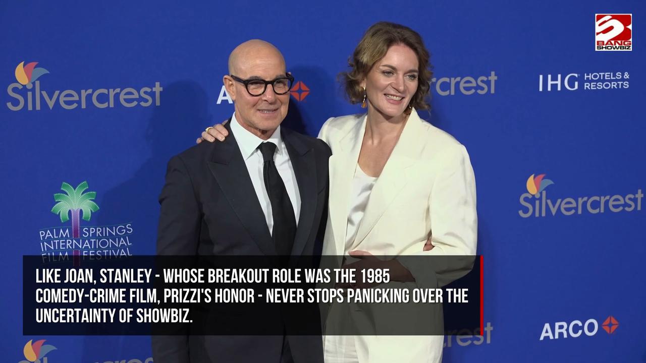 Video thumbnail for The Devil Wears Prada 2's Stanley Tucci says mom 'worries' his acting career will suddenly end