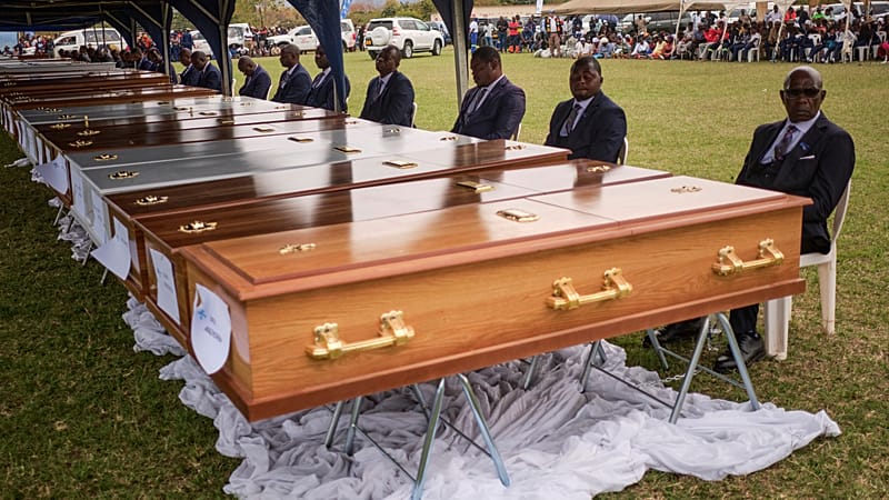 Video thumbnail for Zimbabwe ferry death toll rises to 68 after Lake Kariba capsizing