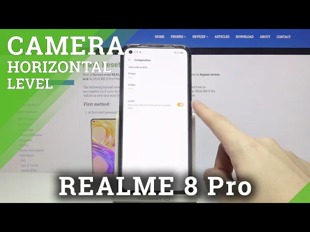 Video thumbnail for How to Take Straight Photos in Realme 8 Pro – Enable/Disable Camera Leveler