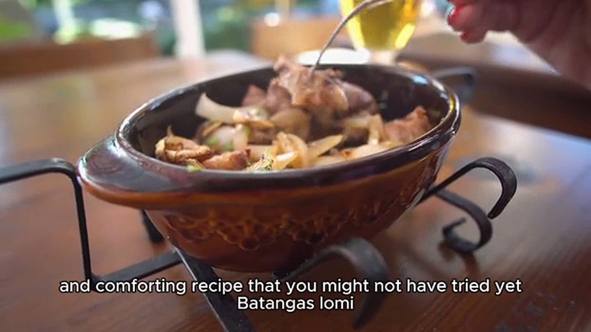 'Video thumbnail for Batangas lomi recipe'