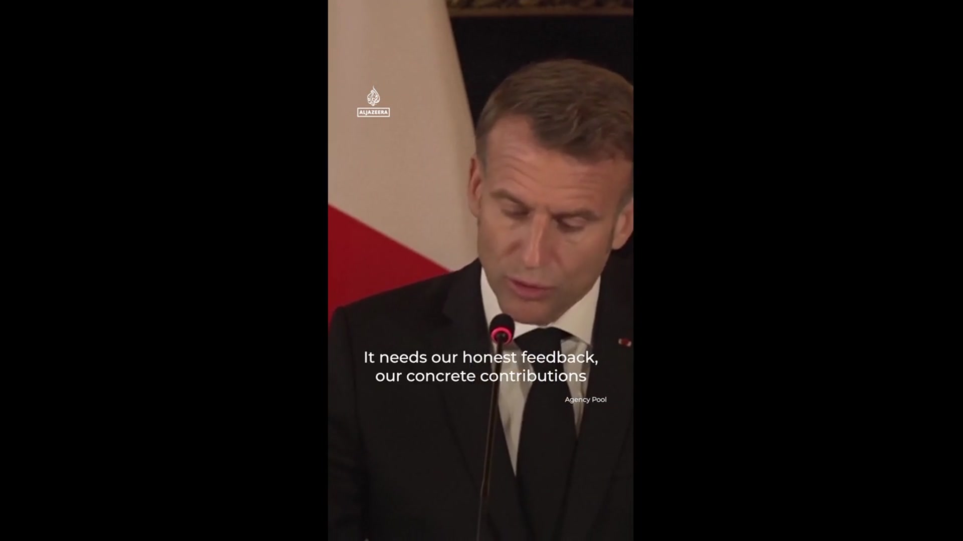 'Video thumbnail for Macron: ‘France is ready to play a role’ in Gaza peace plan'