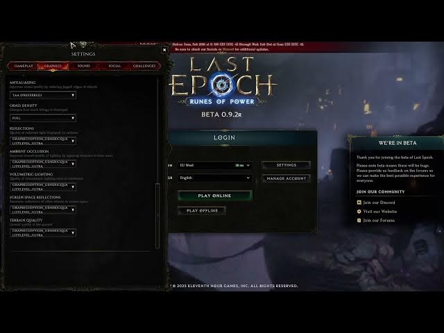 Video thumbnail for How To Change Terrain Quality In Last Epoch