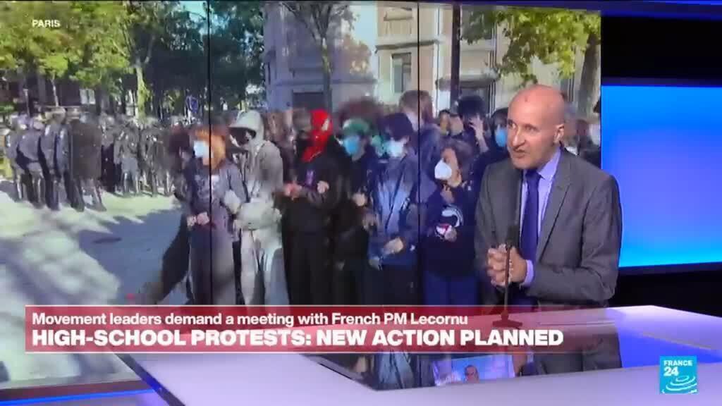 Video thumbnail for School protests part of a broader French malaise?
