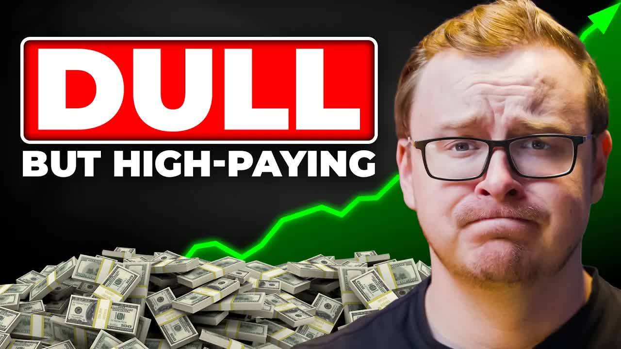 Video thumbnail for shane hummus: dull remote jobs with exciting paychecks