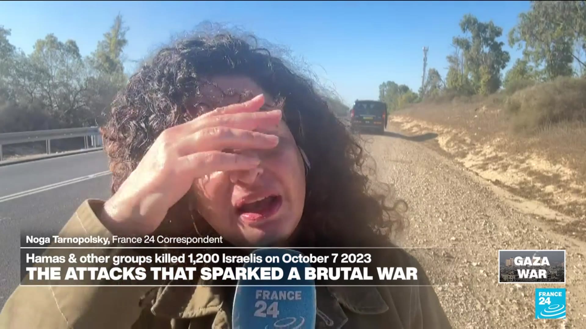 'Video thumbnail for Day of mourning in Israel to commemorate the October 7 attacks'