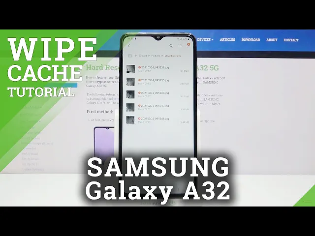 Video thumbnail for How to Wipe Cache Partition in SAMSUNG Galaxy A32 – Remove Temporary Cache Files