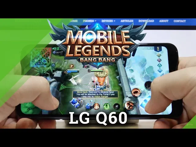 Video thumbnail for Mobile Legends Gameplay on LG Q60 – Quality Checkup