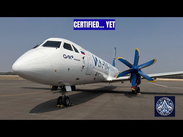 Video thumbnail for Russia’s Il-114-300 Nears Certification as Cold, Icing, and Runway Tests Continue