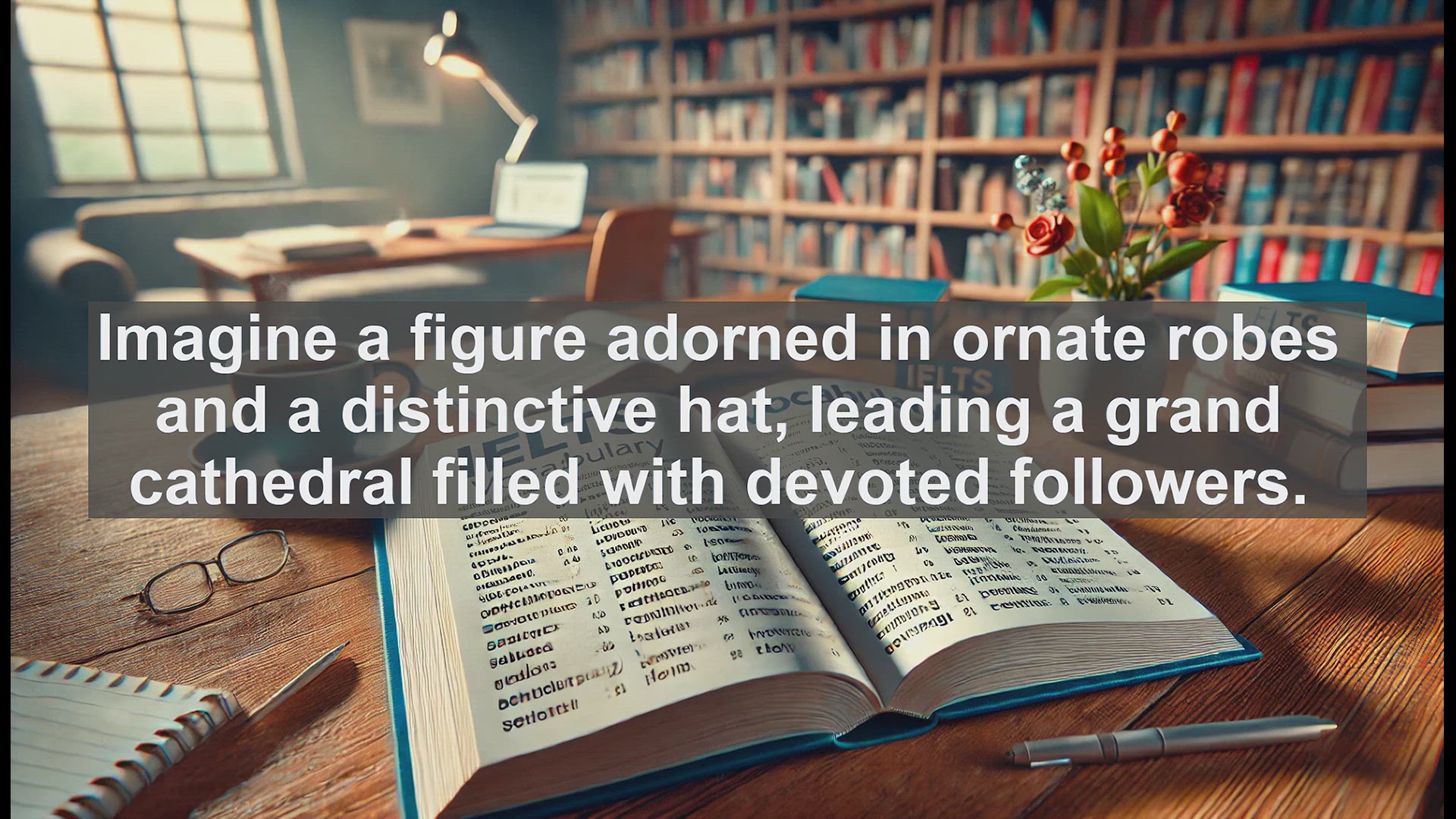 'Video thumbnail for 5000 Must Know IELTS 8.0 Vocabulary - Archbishop: Key IELTS Vocabulary for Church Hierarchy'