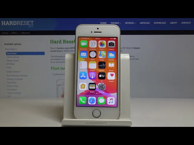 Video thumbnail for How to Enable Battery Percentage in APPLE iPhone SE – Check Battery Level